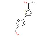 4-(5-<span class='lighter'>ACETYLTHIOPHENE</span>-2-YL)BENZYL ALCOHOL