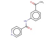 N-(3-ACETYLPHENYL)<span class='lighter'>ISONICOTINAMIDE</span>
