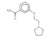 1-(3-[2-(PYRROLIDIN-1-YL)ETHOXY]PHENYL)ETHAN-1-ONE