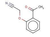 (2-<span class='lighter'>ACETYL</span>-PHENOXY)-<span class='lighter'>ACETONITRILE</span>