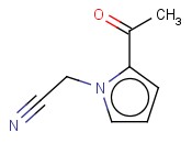 2-(2-<span class='lighter'>ACETYL</span>-1H-PYRROL-1-YL)<span class='lighter'>ACETONITRILE</span>