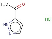 1-(1H-<span class='lighter'>吡唑</span>-5-<span class='lighter'>基</span>)-1-乙酮<span class='lighter'>盐酸盐</span>