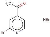 2-BROMOPYRIDINE-4-YL ETHANONE <span class='lighter'>HYDROBROMIDE</span>