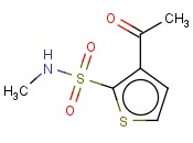 3-<span class='lighter'>乙酰</span>-2-(甲<span class='lighter'>氨基</span>磺酰)噻吩