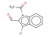 1-ACETYL-3-CHLORO-1H-INDOLE-2-CARBOXALDEHYDE