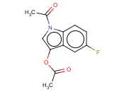 ACETIC ACID 1-ACETYL-5-FLUORO-1H-INDOL-3-YL ESTER