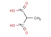 METHYLMALONIC ACID, [CARBOXYL 1,3-14C]