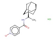 N-(1-(1-ADAMANTYL)ETHYL)<span class='lighter'>ISONICOTINAMIDE</span> 1-OXIDE HYDROCHLORIDE