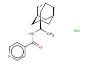 N-(1-(1-ADAMANTYL)ETHYL)<span class='lighter'>ISONICOTINAMIDE</span> HYDROCHLORIDE