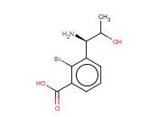 3-((1R)-1-AMINO-2-HYDROXYPROPYL)-<span class='lighter'>2-BROMOBENZOIC</span> ACID
