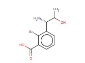 3-((1S)-1-AMINO-2-HYDROXYPROPYL)-<span class='lighter'>2-BROMOBENZOIC</span> ACID