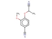 4-(1-CYANOETHOXY)-3-<span class='lighter'>METHOXYBENZONITRILE</span>