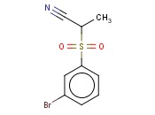 2-[(<span class='lighter'>3-BROMOPHENYL</span>)SULFONYL]PROPANENITRILE