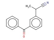 3-<span class='lighter'>苯</span><span class='lighter'>甲</span>酰-α-甲基苯乙<span class='lighter'>腈</span>