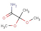 2,2-<span class='lighter'>二甲</span>氧基丙酰胺