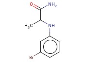 2-[(<span class='lighter'>3-BROMOPHENYL</span>)AMINO]PROPANAMIDE