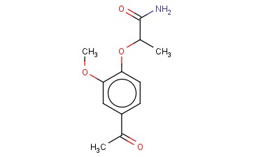 2-(4-<span class='lighter'>ACETYL</span>-2-METHOXYPHENOXY)PROPANAMIDE