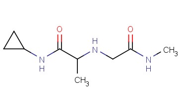 N-CYCLOPROPYL-2-([(METHYLCARBAMOYL)METHYL]AMINO)PROPANAMIDE