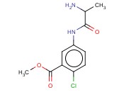 METHYL 5-(2-AMINOPROPANAMIDO)-<span class='lighter'>2-CHLOROBENZOATE</span>