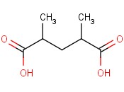 2,4-<span class='lighter'>二甲</span>基<span class='lighter'>戊</span><span class='lighter'>二</span>酸