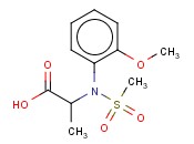 N-(2-METHOXYPHENYL)-N-(METHYLSULFONYL)ALANINE
