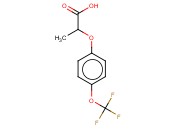 DL-2-[4-(<span class='lighter'>三</span><span class='lighter'>氟</span><span class='lighter'>甲</span><span class='lighter'>氧基</span>)<span class='lighter'>苯</span><span class='lighter'>氧基</span>]丙酸