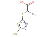 2-(5-<span class='lighter'>巯基</span>-1,3,4-噻<span class='lighter'>二</span>唑-2-硫基)丙酸