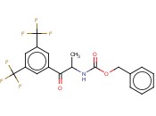 BENZYL [2-(3,5-<span class='lighter'>BIS</span>(TRIFLUOROMETHYL)PHENYL)-1-METHYL-2-<span class='lighter'>OXO</span>-ETHYL]CARBAMATE