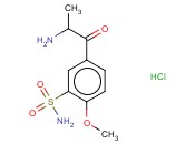 2-AMINO-1-(4'-METHOXY-3'-SULFONAMIDOPHENYL)-2-PROPANONE HYDROCHLORIDE