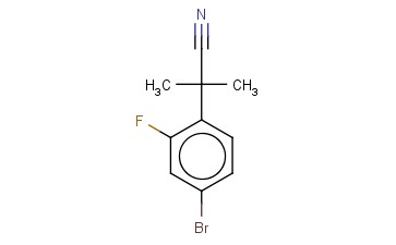 2-(4-BROMO-2-FLUOROPHENYL)-2-METHYLPROPANENITRILE
