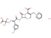 1-[[(6R,7R)-7-[[(2Z)-(2-AMINO-4-THIAZOLYL)[(1-CARBOXY-1-METHYLETHOXY)IMINO]ACETYL]AMINO]-2-CARBOXY-8-OXO-5-THIA-1-AZABICYCLO[4.2.0]OCT-2-EN-3-YL]METHYL]PYRIDINUM HYDRATE