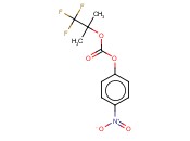CARBONIC ACID 4-NITRO-PHENYL ESTER 2,2,2-TRIFLUORO-1,1-DIMETHYL-ETHYL ESTER