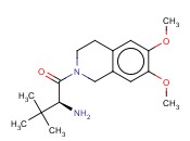 1-BUTANONE, 2-AMINO-1-(3,4-DIHYDRO-6,7-DIMETHOXY-2(1H)-ISOQUINOLINYL)-3,3-DIMETHYL-, (2S)-