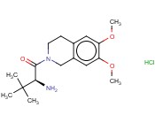 1-BUTANONE, 2-AMINO-1-(3,4-DIHYDRO-6,7-DIMETHOXY-2(1H)-ISOQUINOLINYL)-3,3-DIMETHYL-, HYDROCHLORIDE (1:1), (2S)-