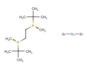 ((S,S)-1,2-BIS[(TERT-BUTYL)(METHYL) PHOSPHINO]ETHANE) RUTHENIUM(II)DIBROMIDE