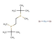 ((R,R)-1,2-BIS[(TERT-BUTYL)(METHYL) PHOSPHINO]ETHANE) RUTHENIUM(II)DIBROMIDE