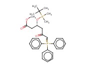 (3R)-叔丁基二甲硅氧基-5-氧代-6-三苯基膦烯己酸甲酯