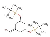 (1R,3R)-5-(<span class='lighter'>溴</span>甲基)-1,3-双(叔丁基二甲硅氧基戊二<span class='lighter'>酸酐</span>)环己烷