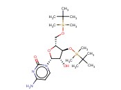 2(1H)-PYRIMIDINONE, 4-AMINO-1-[3,5-BIS-O-[(1,1-DIMETHYLETHYL)DIMETHYLSILYL]-BETA-D-ARABINOFURANOSYL]-