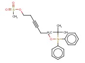 TERT-BUTYLDIPHENYLSILYLOXY-HEX-3-YN-1-YL-<span class='lighter'>MESYLATE</span>