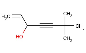 <span class='lighter'>3-HYDROXY-6,6-DIMETHYL-1-HEPTENE-4-YNE</span>