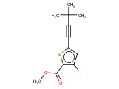 5-(3,3-DIMETHYL-BUT-1-YNYL)-3-IODO-THIOPHENE-2-CARBOXYLIC ACID METHYL ESTER