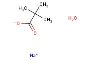 Sodium trimethylacetate hydrate