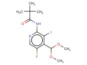 N-(4-(DIMETHOXYMETHYL)-5-FLUORO-3-IODOPYRIDIN-2-YL)PIVALAMIDE