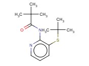 N-(3-TERT-BUTYLSULFANYL-<span class='lighter'>PYRIDIN-2-YL</span>)-2,2-DIMETHYL-PROPIONAMIDE