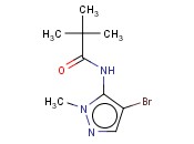 N-(4-BROMO-1-METHYL-1H-<span class='lighter'>PYRAZOL-5-YL</span>)PIVALAMIDE