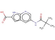 5-(2,2-DIMETHYLPROPANAMIDO)-1H-PYRROLO[2,3-B]PYRIDINE-2-<span class='lighter'>CARBOXYLIC</span> ACID