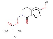 (6-METHOXY-1-OXO-3,4-DIHYDROISOQUINOLIN-2(1H)-YL)METHYL PIVALATE