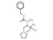 (2,2-DIMETHYL-1-PYRROLIDIN-1-YLMETHYL-PROPYL)-METHYL-CARBAMIC ACID BENZYL ESTER