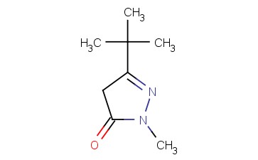 3-TERT-BUTYL-1-METHYL-2-PYRAZOLIN-5-ONE